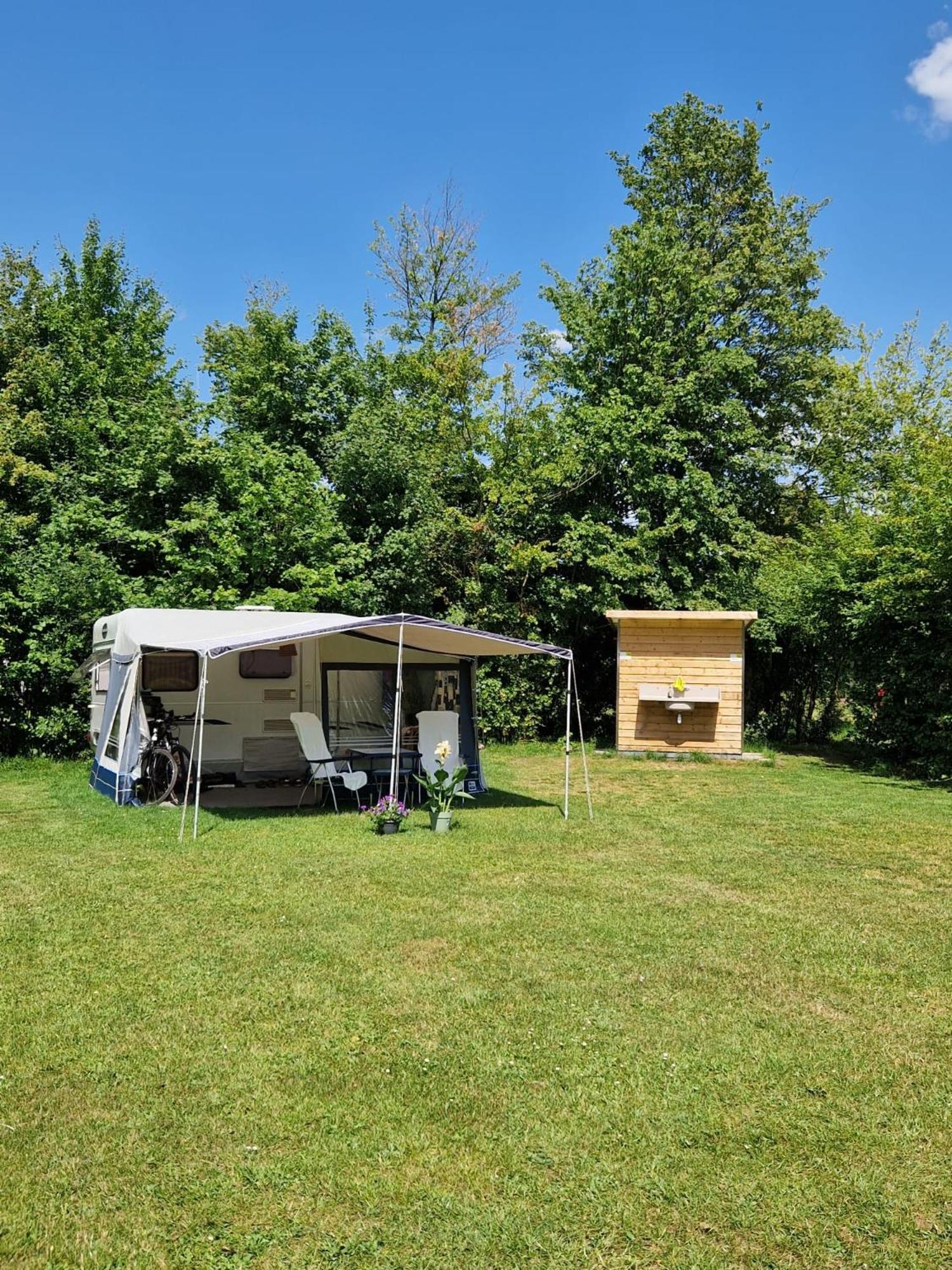 Camping Alkenhaer Appelscha Lege Kampeerplaats Met Prive Sanitair エクステリア 写真